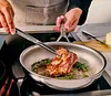 Demeyere Atlantis 7-Ply Stainless Steel Fry Pan with Helper Handle, 11"