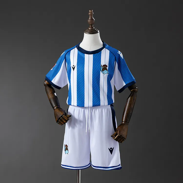 Kids Real Sociedad 25/26 Home Football Jersey