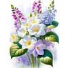(Multi-Style) Flowers-11CT Stamped Cross Stitch 30*40cm/11.81*15.75in