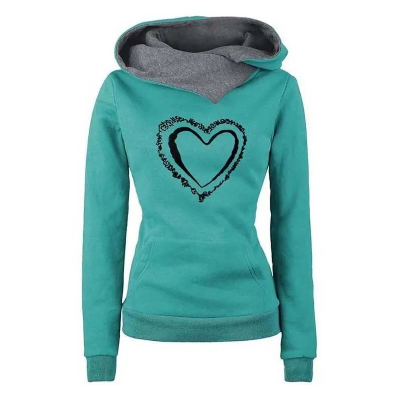 Women Hoodies Sweatshirts 2020 Autumn Winter Fashion Embroidered Long Sleeve Plus Size Hoody Ladies Casual Warm Pullovers