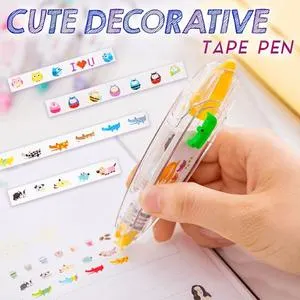 Cute Decorative Tape Pen