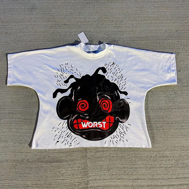 Personalized Pattern 100% Cotton Short Sleeve T-Shirt
