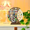 Diamond Painting Wooden Elephant Moon Perpetual Calendar