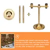 Camping Lights Support Aluminum Alloy Desktop Light Stand for Outdoor Camping