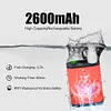 Camping Shower 2000mAh Digital Display Rechargeable for Camping Hiking Traveling