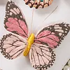 DIY Embroidered Butterfly Brooch Embroidery Butterfly Lapel Pin Clothes Decoration for Backpack Pants T-Shirt Jacket Bags Dress Jeans