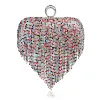  Rhinestone Tasseled Party Handbag