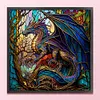 (Stamped/Counted) Dragon - 11CT Cross Stitch 40*40cm/50*50cm