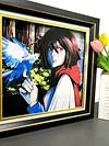 3D Decorative Paint of Mikasa Ackerman - Attack On Titan Decorative Painting - momo Studio