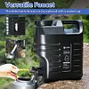12L Camping Water Jug with Faucet Portable Water Tank for Vehicle Car Camping