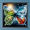 Four Seasons Butterfly-Full Round Diamond Painting