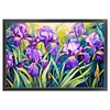 (Big Size)Iris - 11CT Stamped Cross Stitch 60*40cm/23.62*15.75in