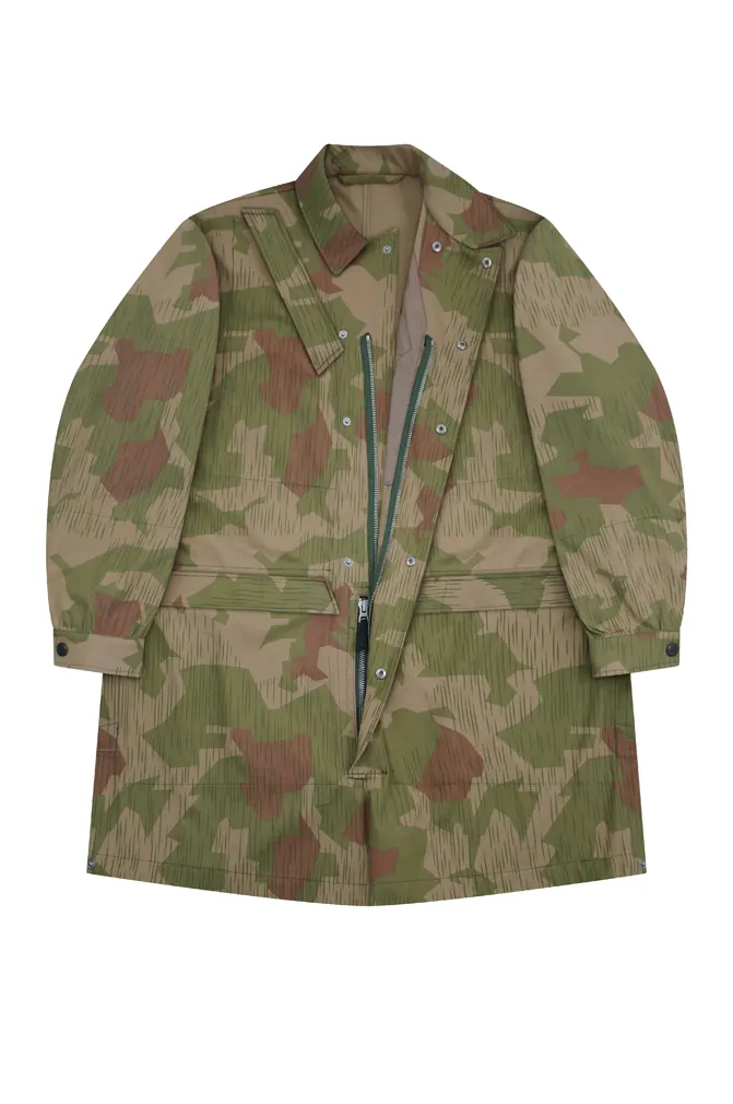   Luftwaffe German M1940 Reversed Splinter B DAK/Tropical Camo Fallschirmj&auml;ger Jump Smock German-Uniform
