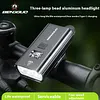 3 Lamp Bead Bike Front Light Night Riding Safety Headlight Digital Display Lamp
