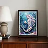 Diamond Painting-DIY Special Shaped Drill Pearl Painting Mermaid(30x40cm)