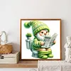 Toilet Gnome-Full Round Diamond Painting 30*30CM