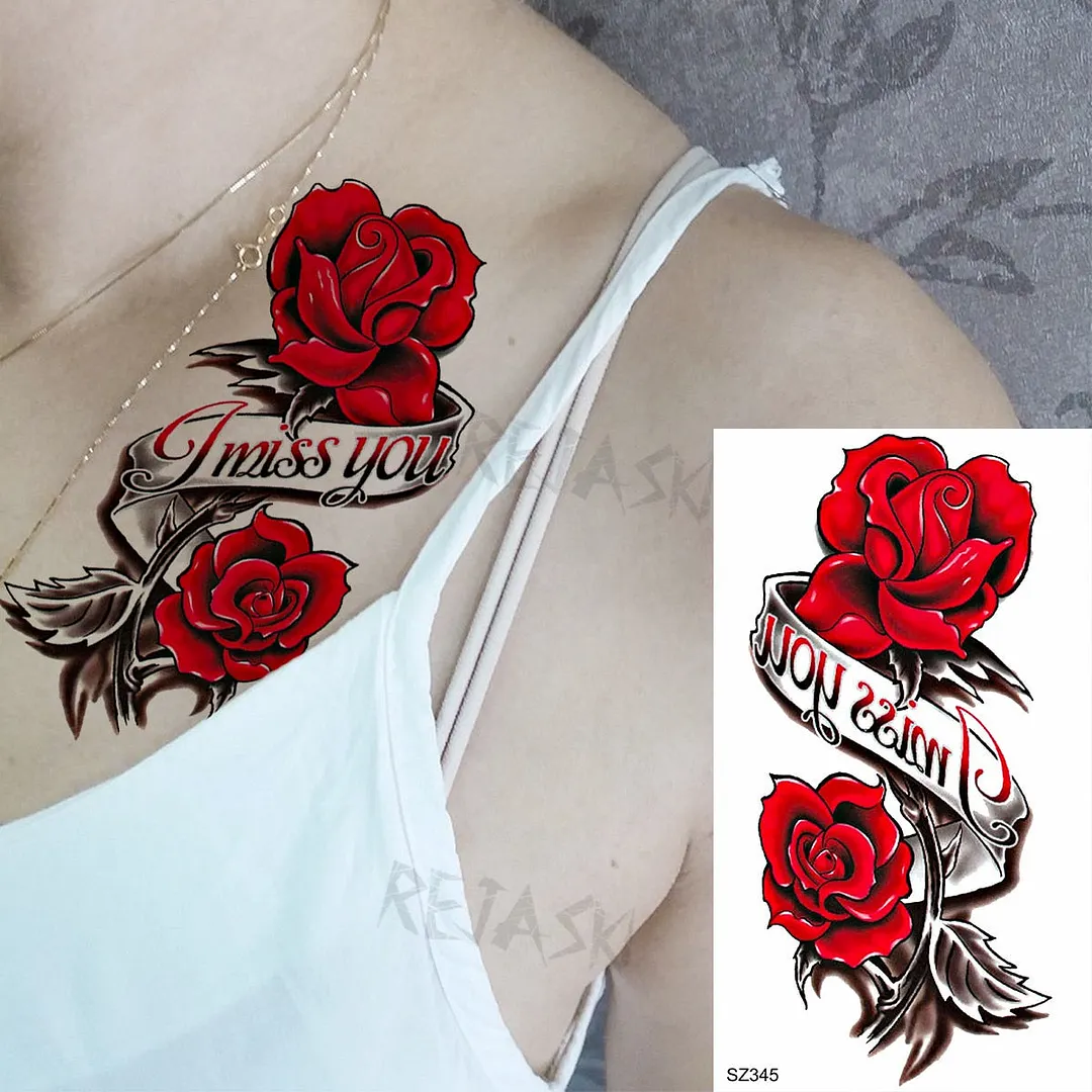 Small Henna Lotus Sexy Back Temporary Tattoos For Women Adult Feather Dandelion Fake Tattoo Body Art Waterproof Tatoos Sticker