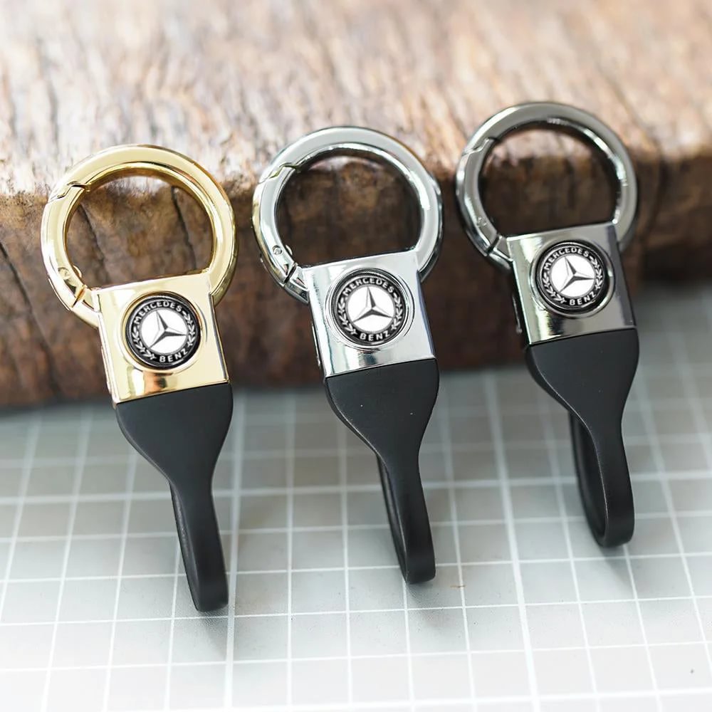 Car zinc alloy keychain pendant (2 pieces)