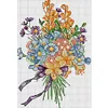 (Multi-Style) Flower-14CT Stamped Cross Stitch