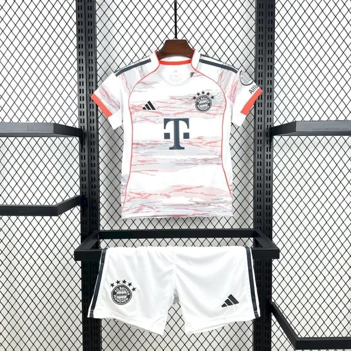  Kids Bayern 25/26 Away Football Jersey