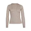 BC-315 Knitted Woollen Pullover Hooded luxury Women's Clothing Wool Thin Ladies Knit Sweater Hoodies