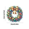 Diamond Painting Acrylic Christmas Garland Pendant Home Decorations