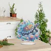 (US Local)Acrylic Special Shape Turtle Diamond Painting Desktop Ornaments for Beginners