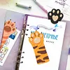 (US Local)4Pcs Cat Paw DIY Diamond Painting Bookmarks Making Kit Diamond Art Bookmark