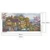Garden Cottage - Full Round Diamond Painting(100x50cm)