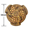 Metal 7-in-1 Fingertip Roulette Dice