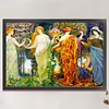 A Masque for the Four Seasons-14CT Stamped Cross Stitch 65x45cm