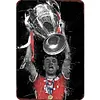 (Multi Style)Footballer - Vintage Metal Signs - 20*30cm