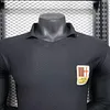 2025/2026 Long Sleeve Player Version AC Milan Black 125th Anniversary Edition Football Shirt 1:1 Thai Quality