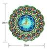 DIY Diamond Painting Luminous Mandala Diamond Painting Wall Clock Kit
