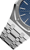 Stainless steel blue dial 41mm