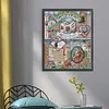 Winter-14CT Stamped Cross Stitch 38*49cm/14.96*19.29in
