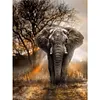 Diamond Painting-DIY Full Round Drill Elephant