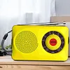 AM FM Radio with Loud Speaker Headphone Jack Pocket Radio Battery Operated Radio