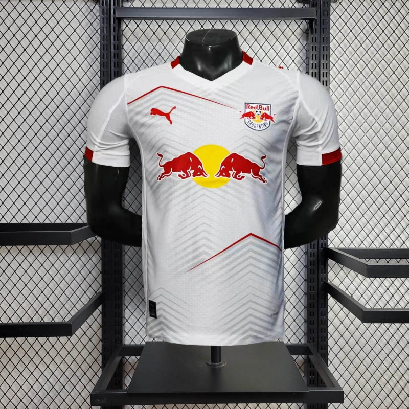 2025-2026 Player Version RB Leipzig Home Football Shirt 1:1 Thai Quality Maxi Kit