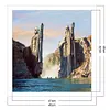 To The Blessed Land - 11CT Stamped Cross Stitch - 45*46cm