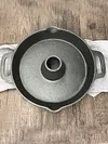 28CM Thick Turkey Pot with Handle Cast Iron Pre-Seasoned Chicken Roaster Pan