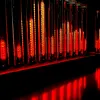 Music Spectrum Display, Rhythmic Lamp, Nixie Tube Sound Level Meter, Audio Analyzer for Home,Office,Studio Audio System, Rhythm, Punk,Gift, Ornament L12 Walnut