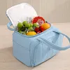 Quilted Insulated Food Container Water-Resistant Lightweight Lunch Bags for Work