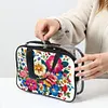 DIY Diamond Art Rhinestone Makeup Bag Crystal Transparent PVC Storage Pack Kit