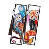2pcs Creative DIY Diamond Painting Bookmark Special Leather Tassel Kits