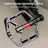 Double DU Bearing MTB Bicycle Pedal Aluminum Alloy Flat Pedals Bike Accessories