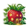 Strawberry House Double Sided - 5D DIY Craft Lamp