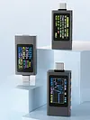 Type-C Current and Voltage Monitor DC 4-30V 0-12A Cell Phone Charging Tester