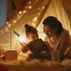 Wireless Desk Lamp Portable Magnetic Detachable LED Book Lamp Dimmable Touch Desk Lamp Magnetic 360&deg; Adjustable Reading Lamp Wall Lamp Desk Lamp