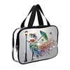 DIY Diamond Art Rhinestone Makeup Bag Crystal Transparent PVC Storage Pack Kit